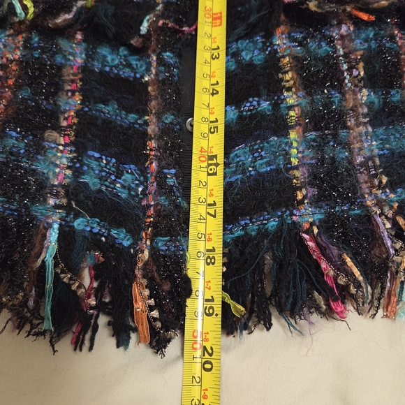 Colorful Fringed Women's Jacket - Picture 6 of 7